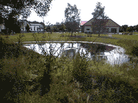 aufgeweiteter Bachlauf