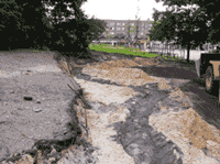 Fundamentlegung fr Mauerwerk